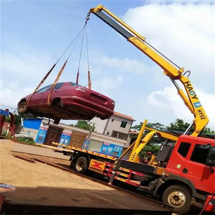 江阳吊车吊汽车的正确方法